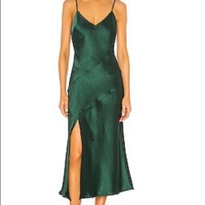 Bec and Bridge Size 2 Gabriella V Dress in Emerald